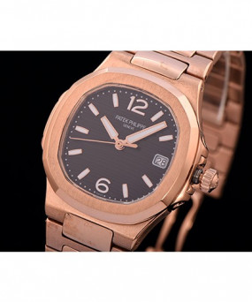 파텍필립 여성용 노틸러스-38 쿼츠 34mm 70111